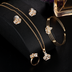 Luxury Jewelry Set European and American style fine crown jewelry set of four - Minihomy