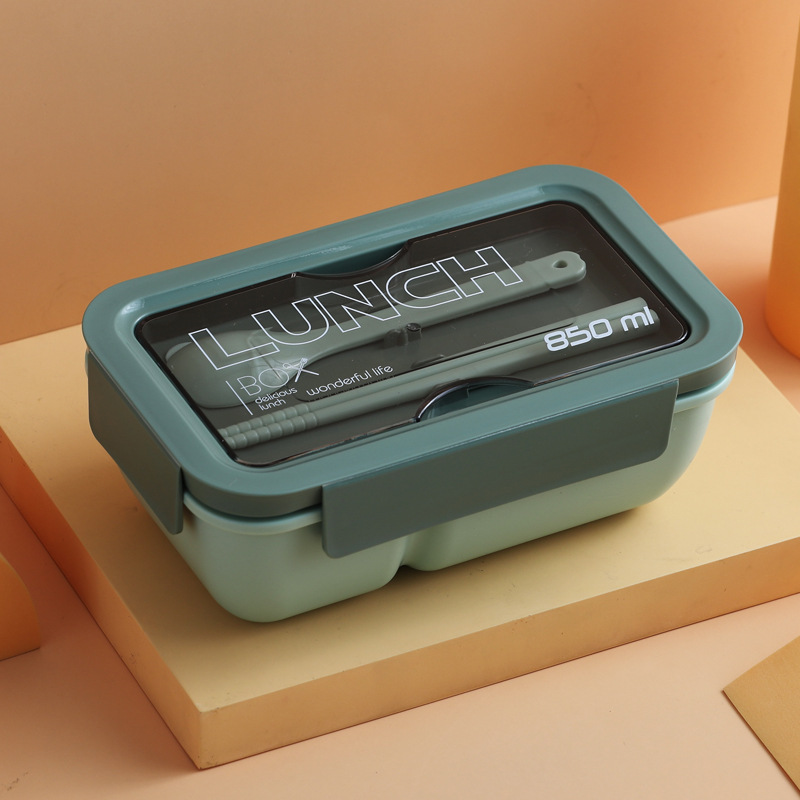 New Japanese-style Single-layer Rectangular Student Lunch Box - Minihomy