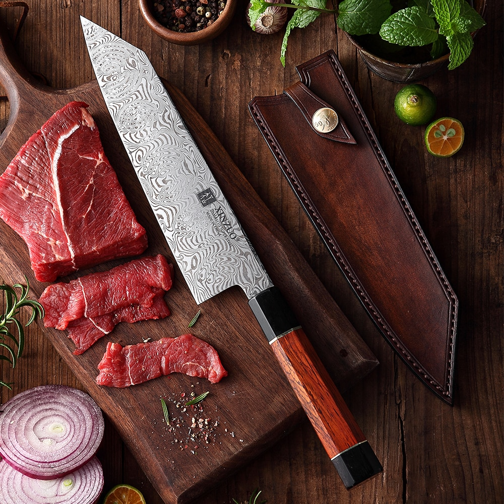 Western style professional chef cooking knife