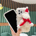 Christmas Bear Plush Mobile Phone Case - Minihomy