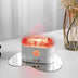 Desktop Atmosphere Lamp Flame Fragrance Humidifier Home Decor - Minihomy