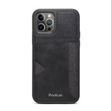 Phone Business Back Leather Card Phone Case - Minihomy