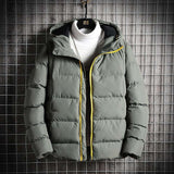 Men's Japanese Loose Hooded Cotton Jacket - Minihomy