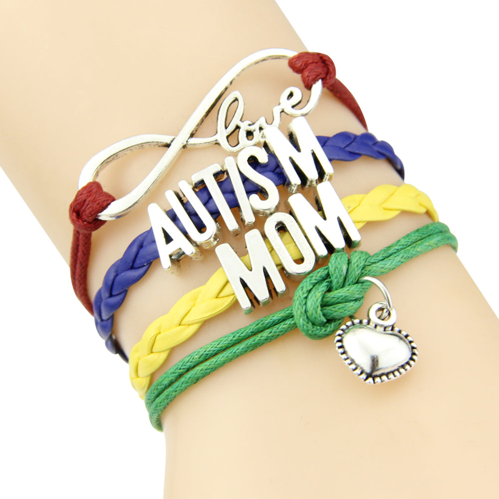 Autistic Patients Monogram Braided Bracelet - Minihomy