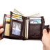 Men's leather wallet card holder - Minihomy