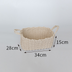 Nordic Wind Hand-woven Thick Cotton Rope Storage Basket - Minihomy