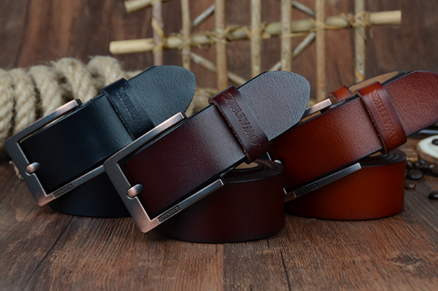 Genuine Leather Belt for Men - Durable & Stylish - Minihomy