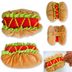 Pet Dog and Cat Costume, Cute Hot Dog Sandwich Costume, Funny Hot Dog Clothes, Cat Costume - Minihomy