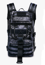 Outdoor mountaineering bag male multi-function waterproof tactical backpack attack package army fan rucksack camouflage backpack - Minihomy