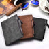 Men's short multifunctional Wallet Card Wallet Vintage multi personality card bag purse spot - Minihomy