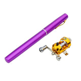 1 meters foreign trade Mini fishing rod, cross border Amazon WISH portable pen fishing rod Fishing Rod A - Minihomy