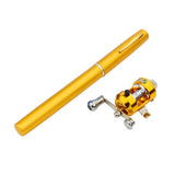 1 meters foreign trade Mini fishing rod, cross border Amazon WISH portable pen fishing rod Fishing Rod A - Minihomy