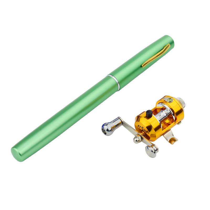 1 meters foreign trade Mini fishing rod, cross border Amazon WISH portable pen fishing rod Fishing Rod A - Minihomy