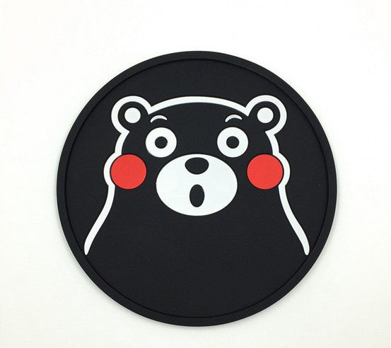 Cartoon Brown Bear Car Anti-slip Mat Car Storage Mat Phone - Minihomy