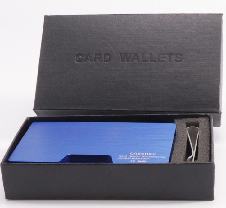 Credit Card Holder Aluminum Delicate Metal Wallet - Minihomy