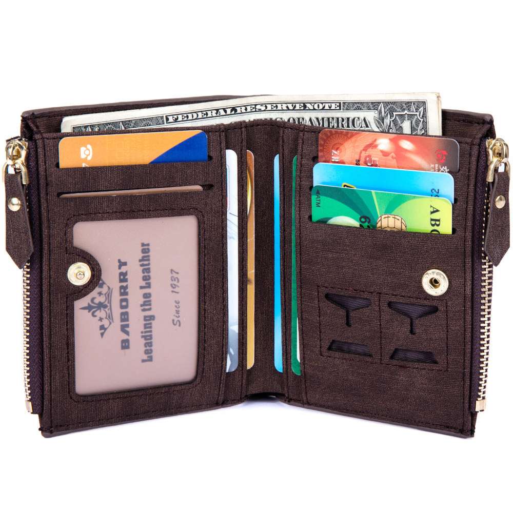 AE Bursting Short Wallet Male Anti-RFID - Minihomy