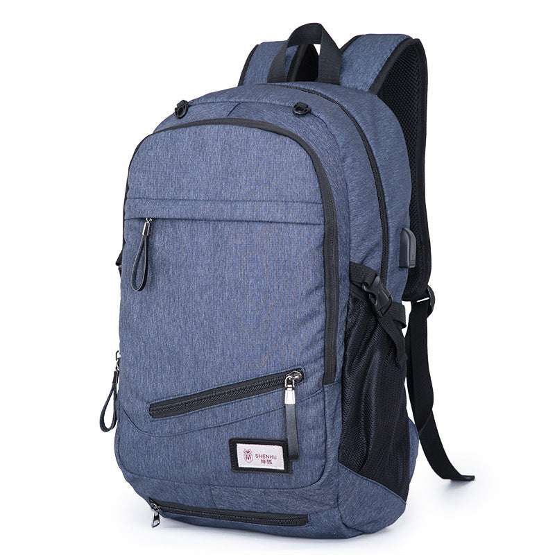 Men's shoulder bag, schoolbag, basketball bag, middle school students' charging Sports Backpack - Minihomy