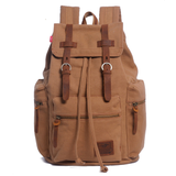 Men's Vintage Canvas Backpack - Minihomy