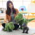 Dinosaur Plush Toys Cartoon Tyrannosaurus Cute Stuffed Toy Dolls For Kids Children Birthday Gift - Minihomy