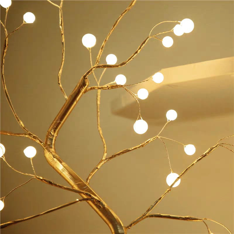 Led Copper Wire Light Bedroom Light - Minihomy