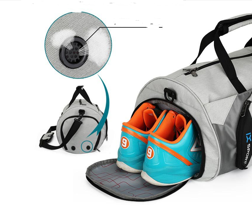 Gym Bag With Shoe Compartment - Minihomy