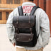 Backpack PU leather student bag - Minihomy