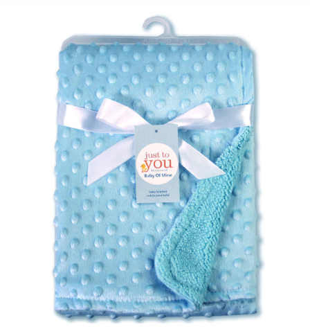 Polar Dot Baby Blanket Newborn Baby Swaddle Wrap Envelope - Minihomy