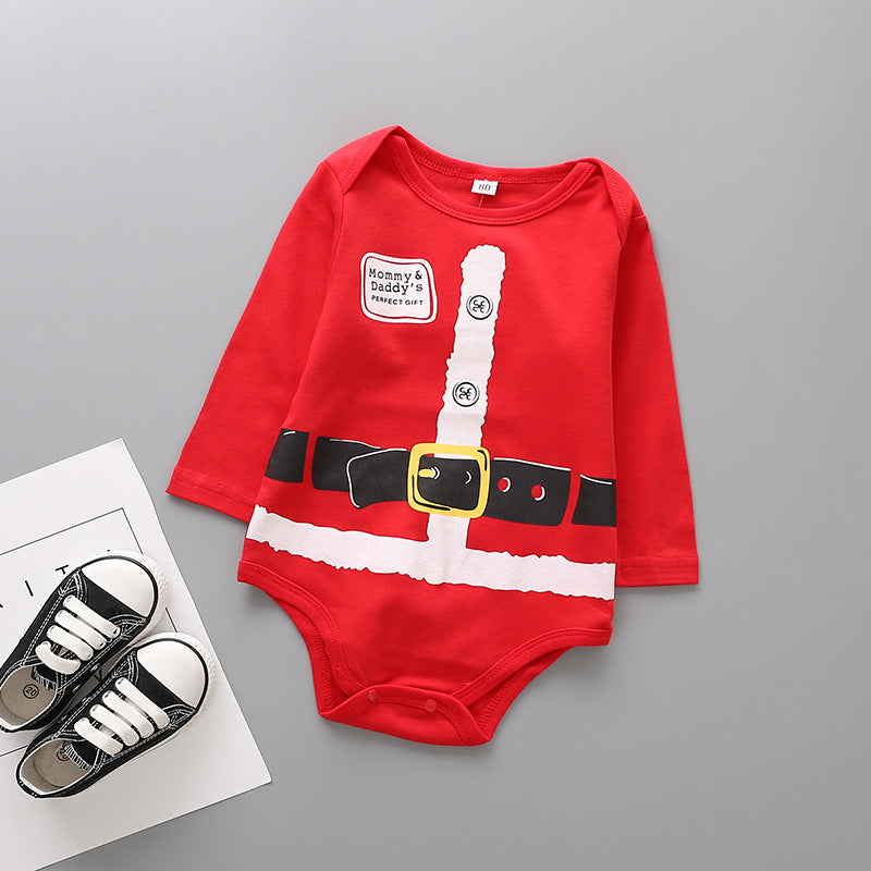 Baby Christmas Long Sleeve Jumpsuit - Minihomy