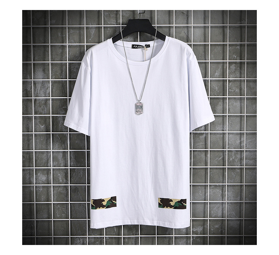 Loose Round Neck T-shirt - Minihomy