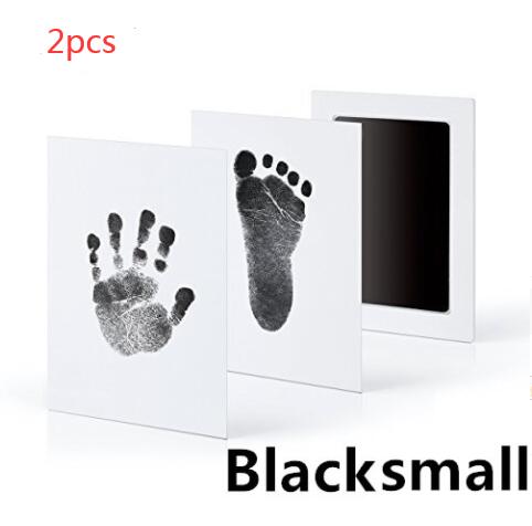 Non-toxic and wash-free baby ink watermarking oil fingerprints and footprints kit family souvenirs - Minihomy