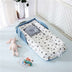 Cotton Portable Foldable Baby Bed - Breathable & Flexible - Multi-functional - Minihomy