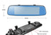 Cross border special supply for new 8 inch crane recorder 4G cloud mirror 1080P HD Android rear view mirror driving record - Minihomy