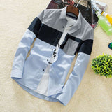 Men's slim shirt casual summer all-match Shirt - Minihomy