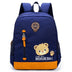 A cartoon bear nursery school schoolbag and baby travel back - Minihomy