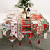 Christmas decorations knitting cloth table flag - Minihomy