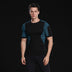 Men's new seamless knit tight-fitting short sleeves - Minihomy