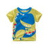 Children's Top Cartoon T-Shirt with Round Neck and Short Sleeve - Minihomy