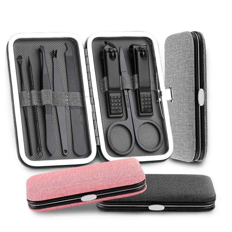 Manicure tool nail clipper 8 piece set - Minihomy