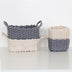 Nordic Wind Hand-woven Thick Cotton Rope Storage Basket - Minihomy