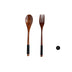 Japanese Style Wooden Bamboo Spoon Fork Cooking Utensil - Minihomy