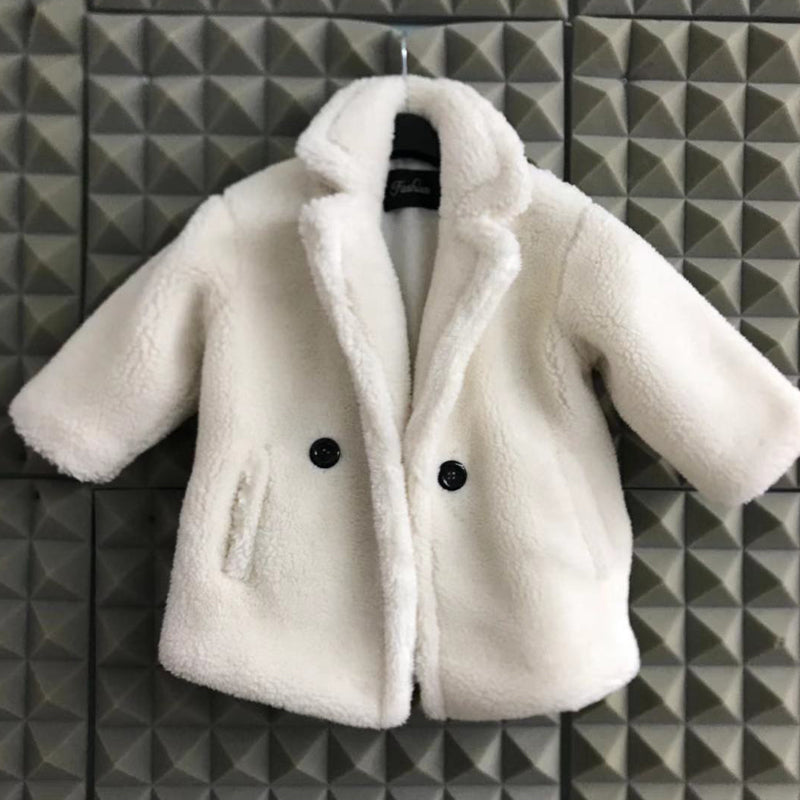 Big Kids Fur Coat for Autumn and Winter - Minihomy