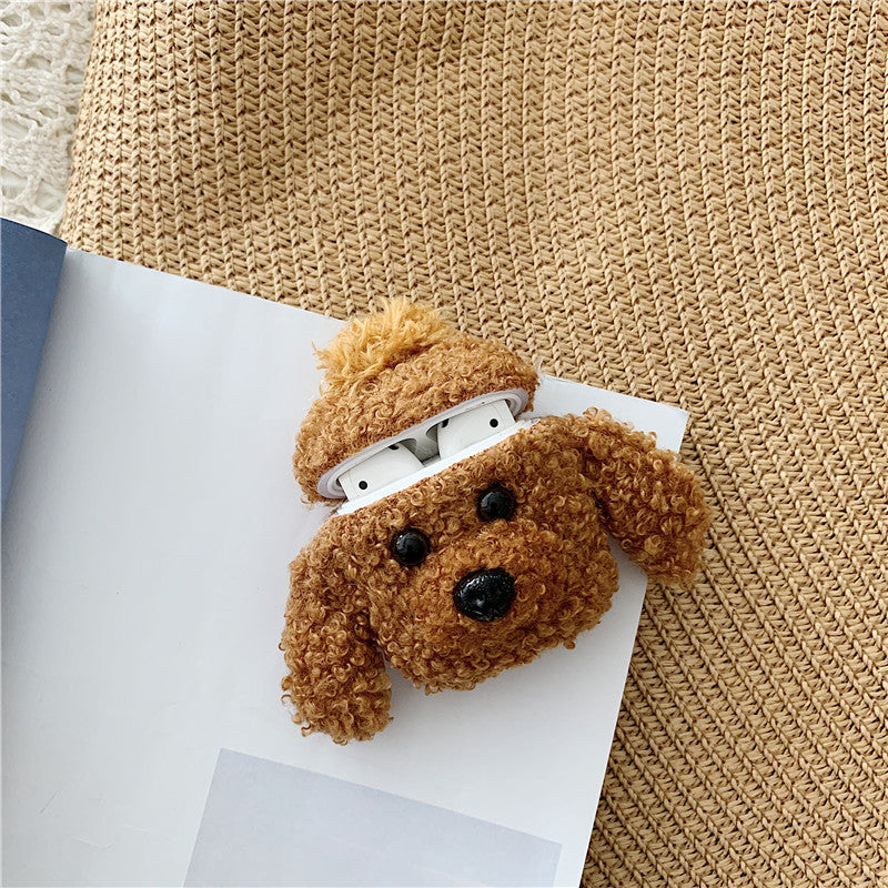 Cute Pets Teddy Dog Earphone Cases For Airpods Pro - Minihomy