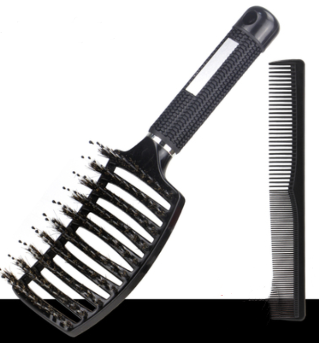 Curved Vented Styling Hairbrush - Minihomy