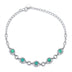 Natural Emerald Bracelet Female S925 Silver Set Gem Jewelry - Minihomy