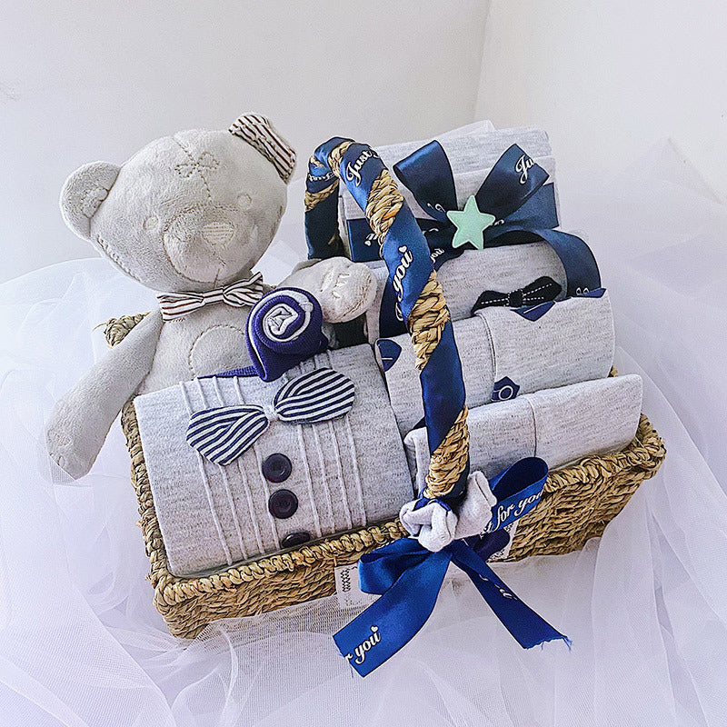 Newborn Boy Baby Clothes Set Gift Box - Minihomy