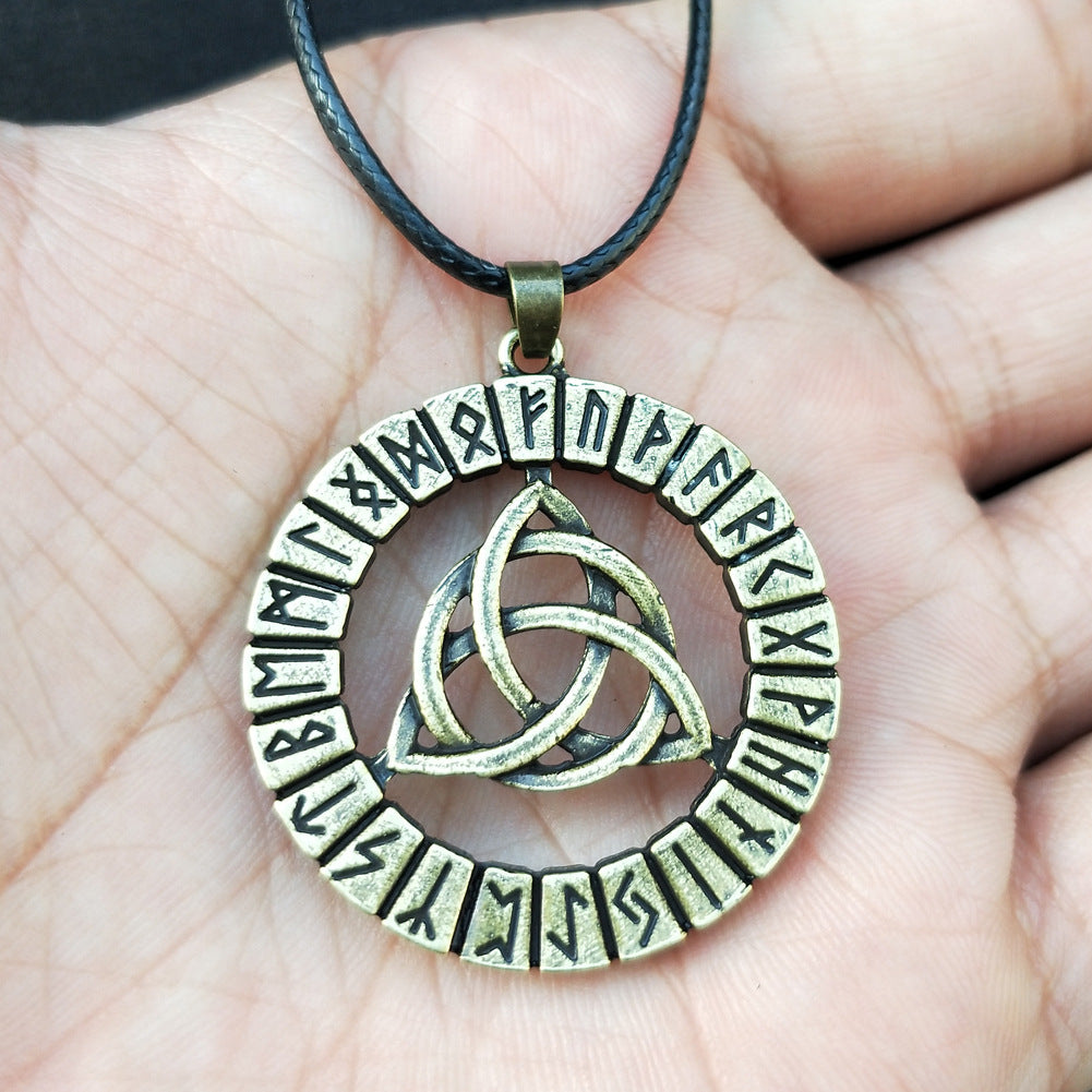 Nordic rune amulet necklace - Minihomy