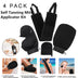 Self Tanning Mitt Applicator Kit 4 In 1 Self Applicator Set With Exfoliating Glove - Minihomy