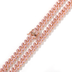 8mm Micro Inlaid Zircon Cuban Chain Necklace Set - Minihomy