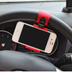 Car steering wheel mobile phone bracket car buckle navigation support car mobile phone bracket universal mobile phone holder - Minihomy