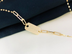 18k gold angel clavicle chain - Minihomy